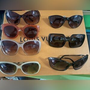 Women's Sunglasses Collection in Brown, Black, Cream